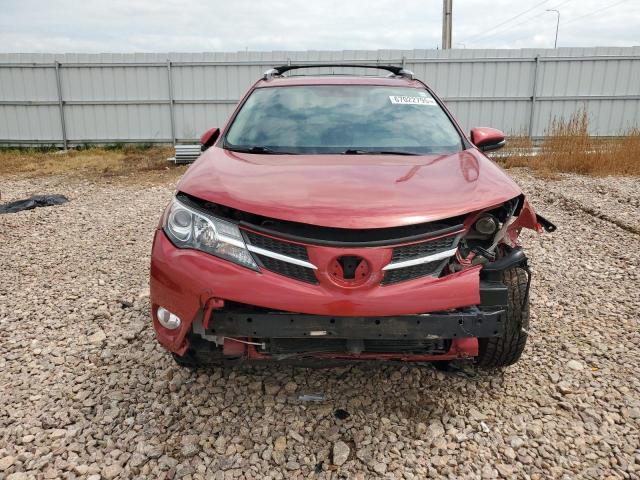  TOYOTA RAV4 2014 Czerwony
