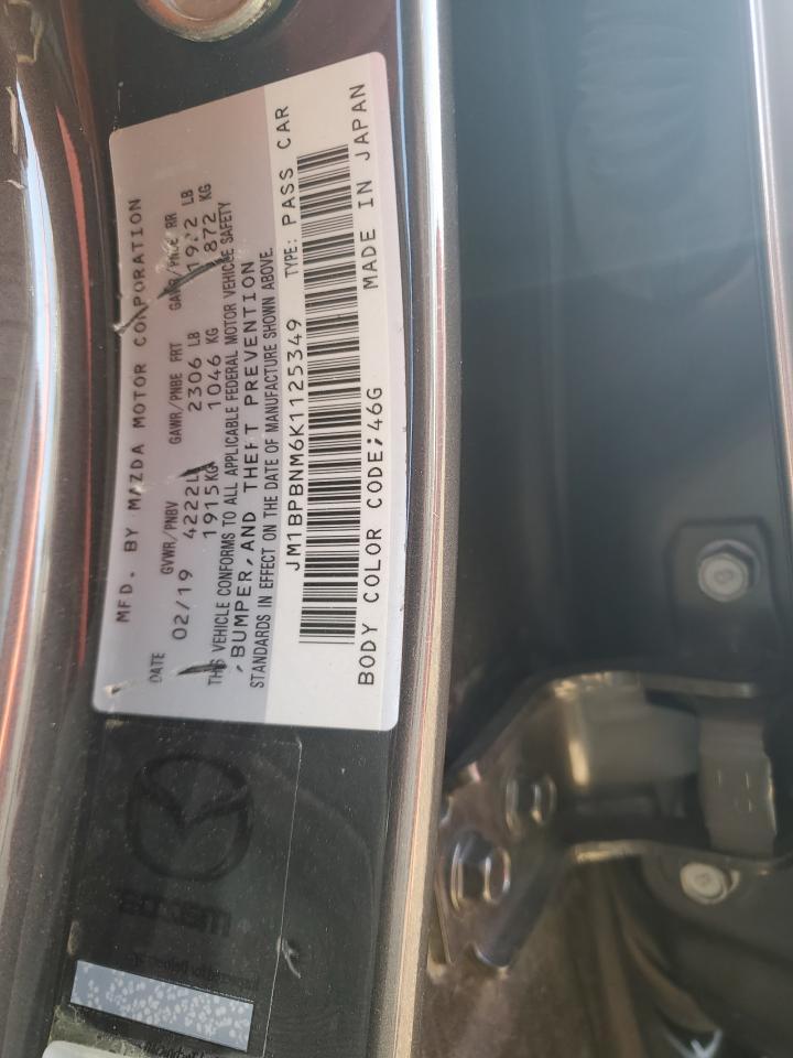 2019 Mazda 3 Premium VIN: JM1BPBNM6K1125349 Lot: 68277065