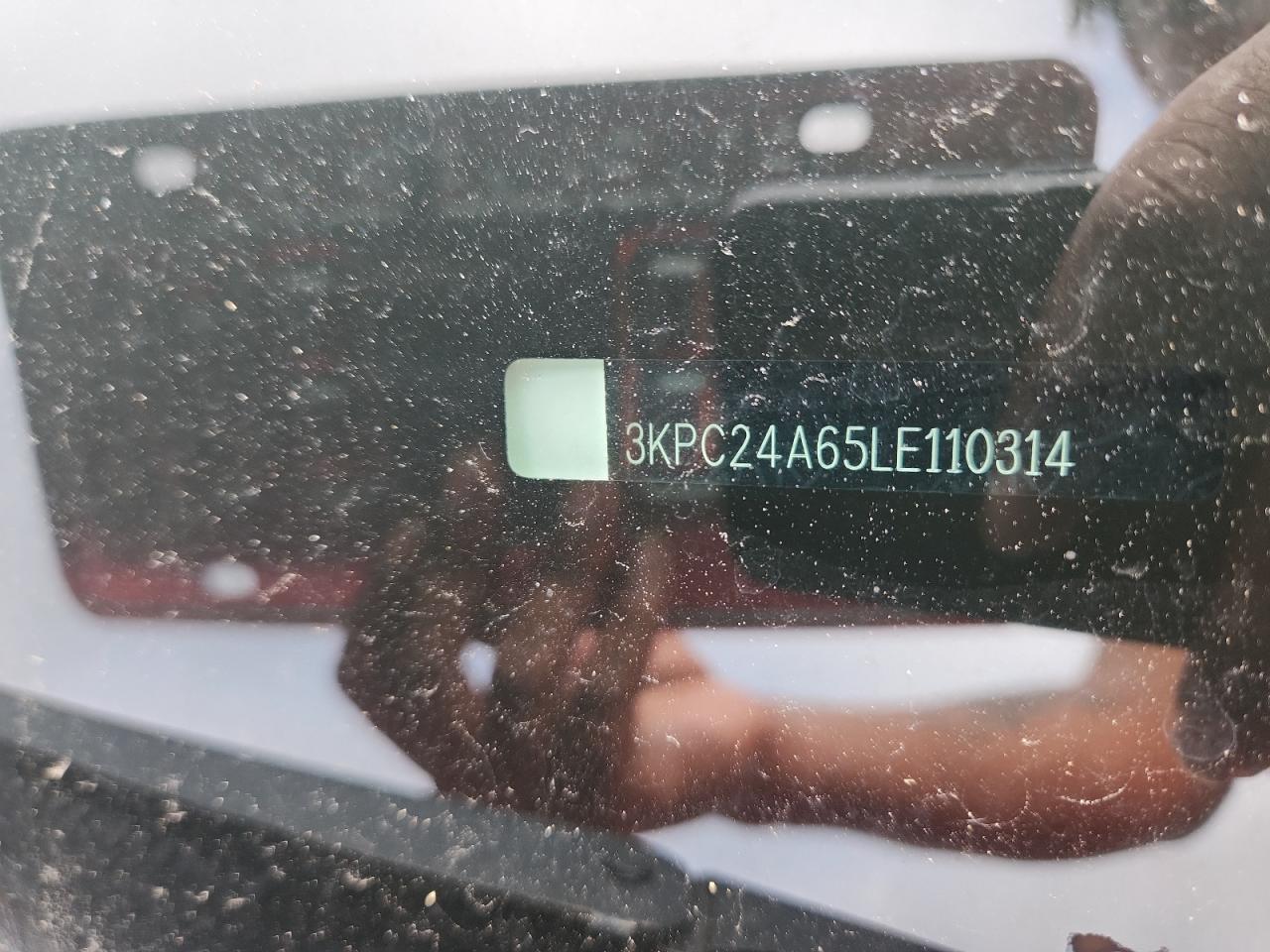 2020 Hyundai Accent Se VIN: 3KPC24A65LE110314 Lot: 69028535