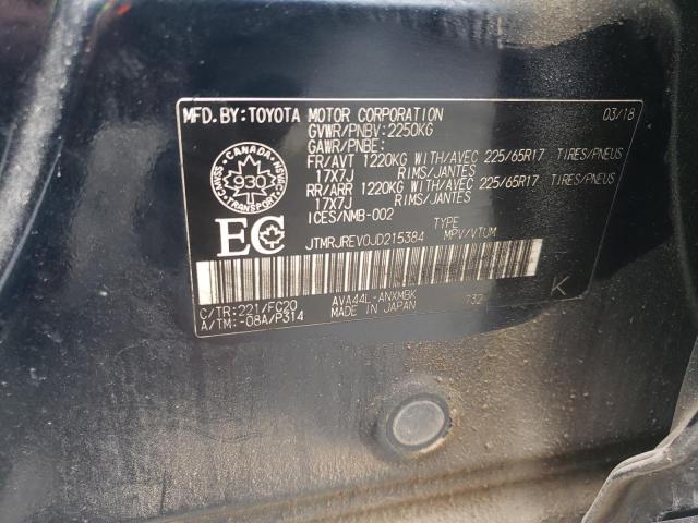 2018 TOYOTA RAV4 HV LE  