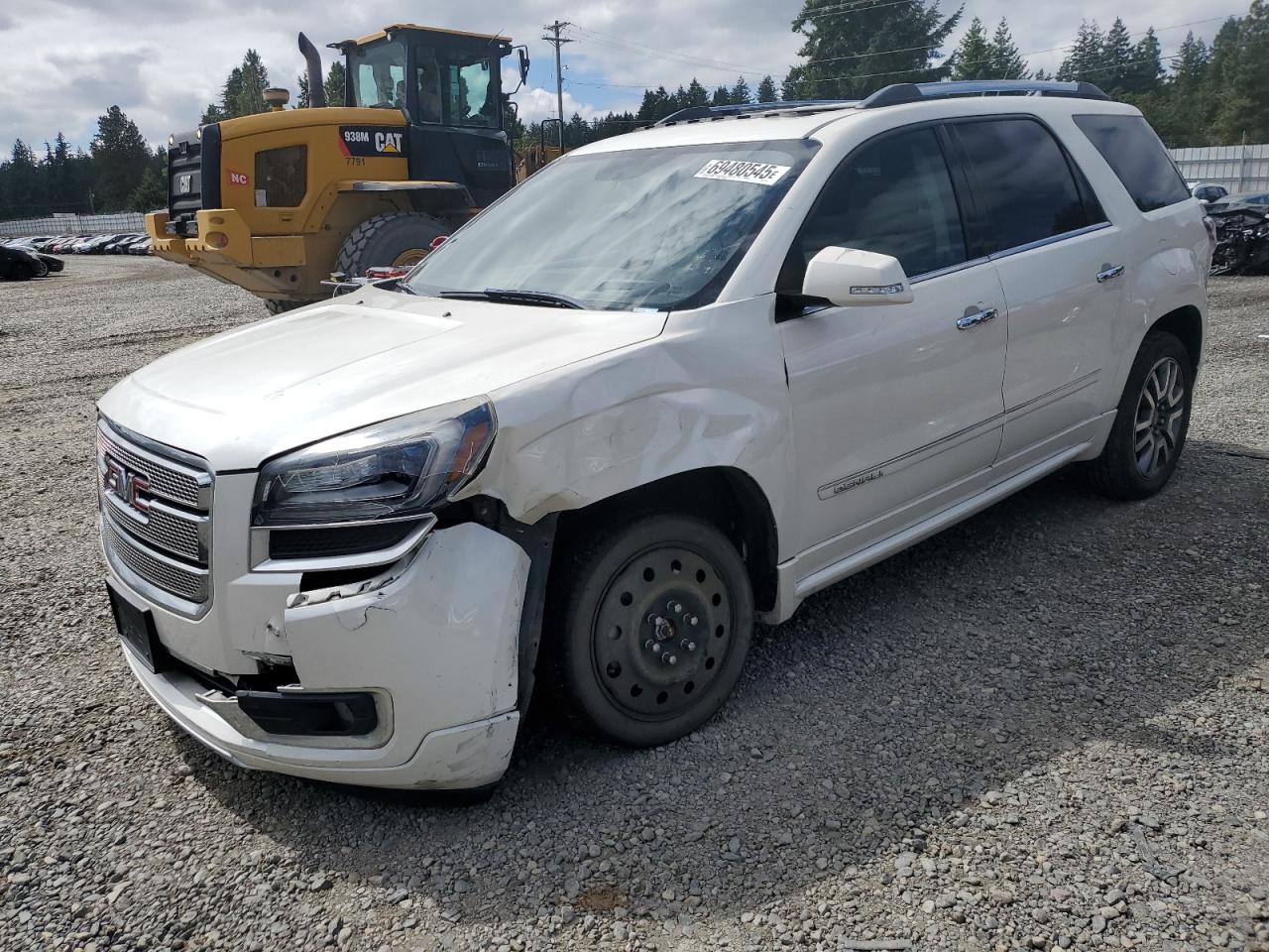 2013 GMC Acadia Denali white null gas 1GKKVTKD4DJ158504 photo #1