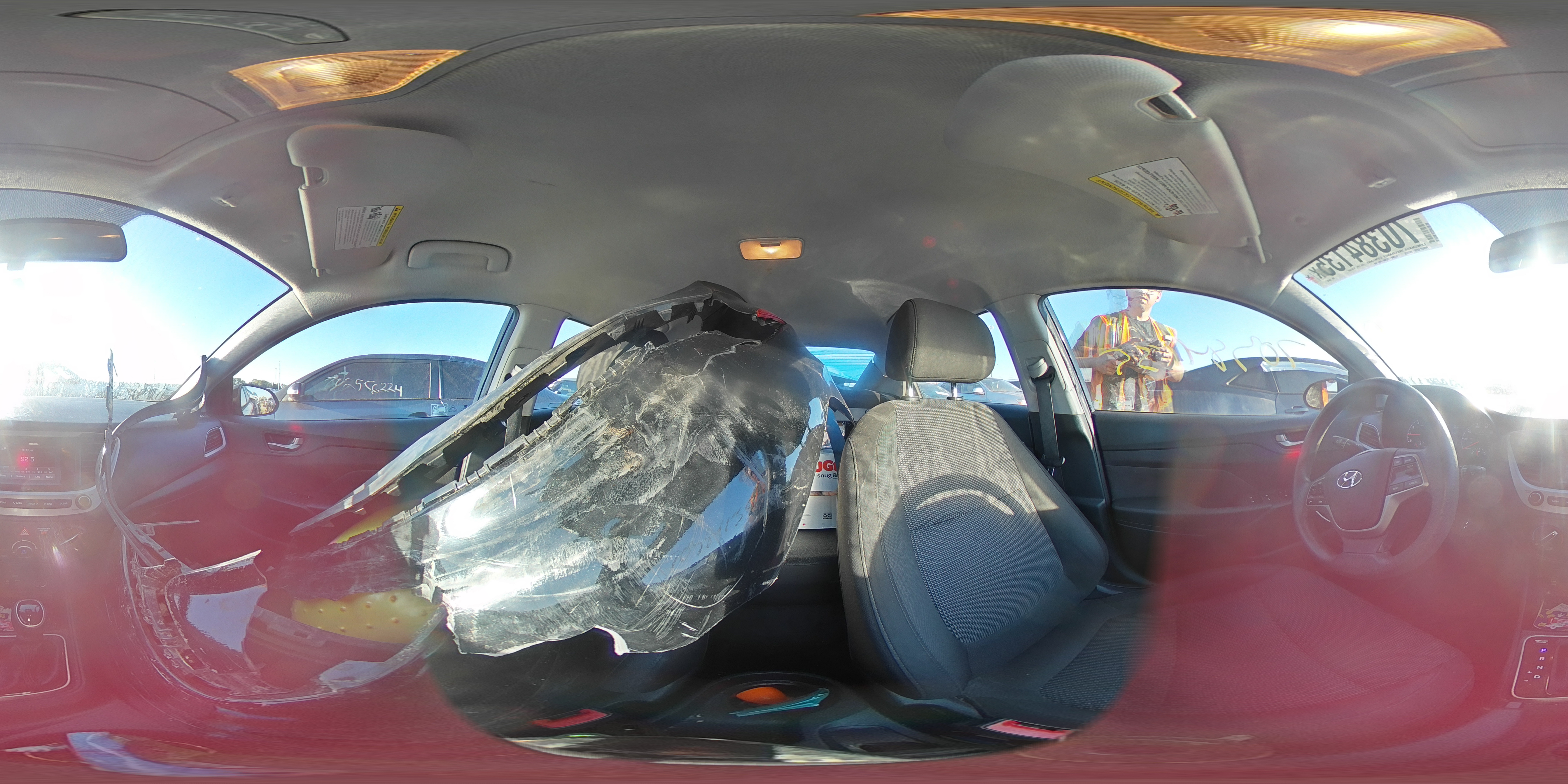 2020 Hyundai Accent Se VIN: 3KPC24A69LE105049 Lot: 70384135