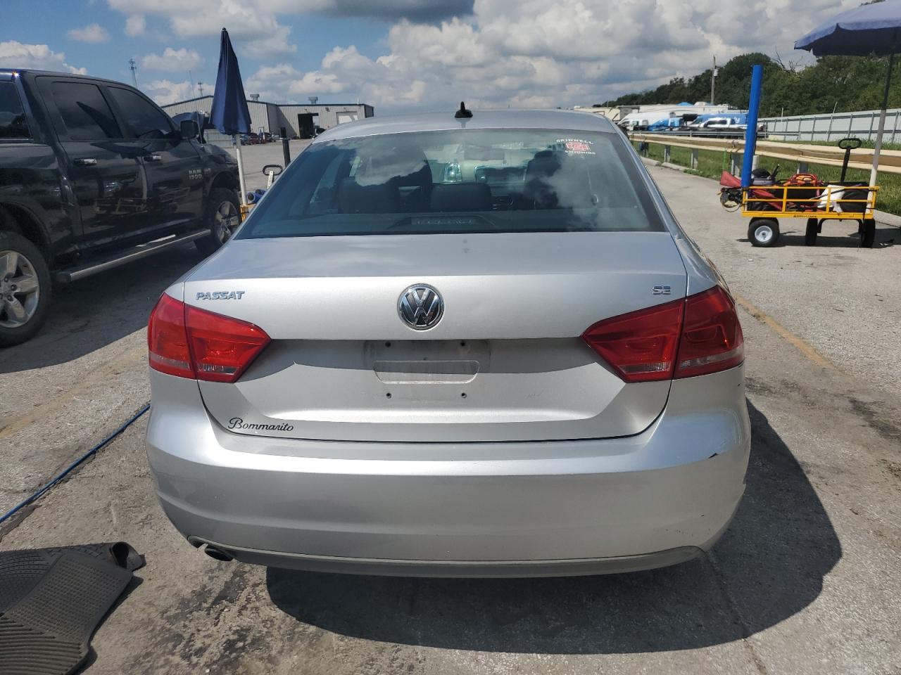 2012 Volkswagen Passat Se VIN: 1VWBP7A3XCC073947 Lot: 69866995