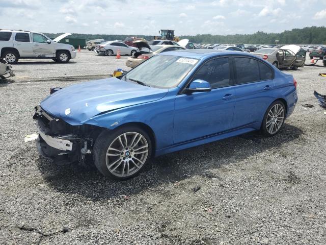  BMW 3 SERIES 2016 Синий