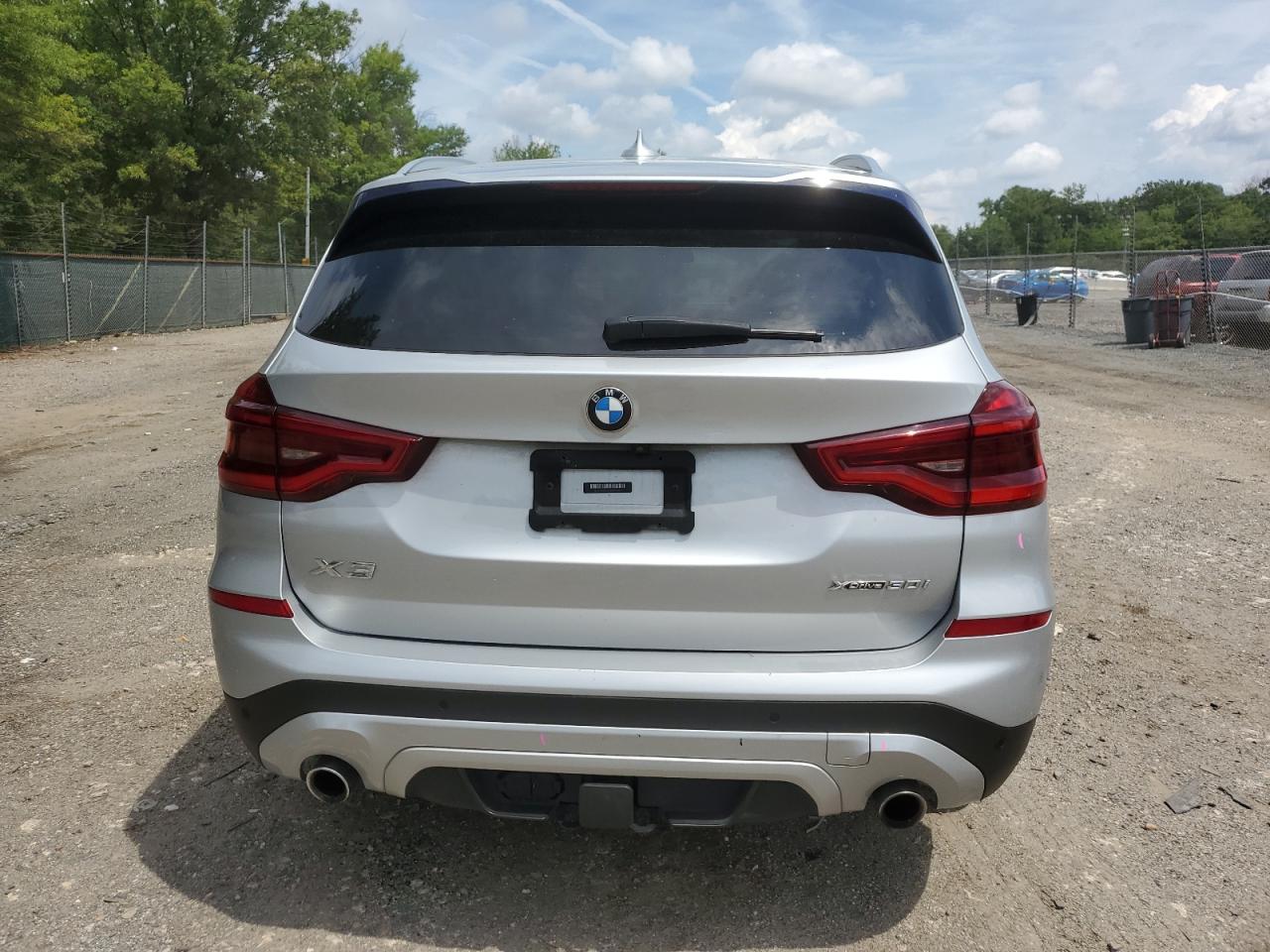 2021 BMW X3 xDrive30I VIN: 5UXTY5C09M9F99482 Lot: 68489465