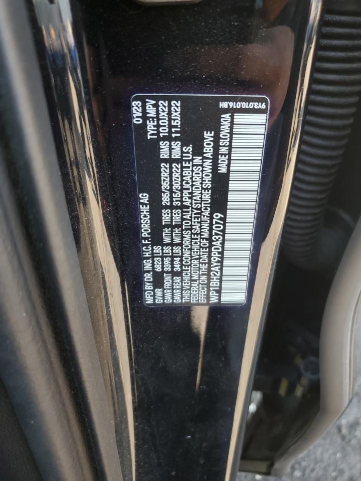 2023 Porsche Cayenne Turbo S E Hybrid Coupe VIN: WP1BH2AY9PDA37079 Lot: 67779955