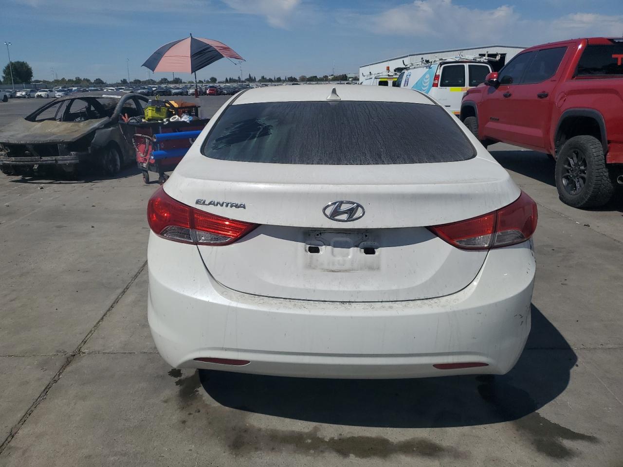 2013 Hyundai Elantra Gls VIN: 5NPDH4AE7DH400058 Lot: 70208455