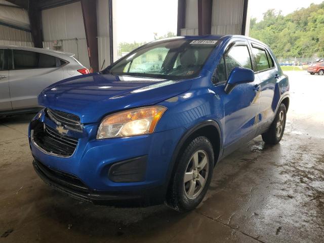  CHEVROLET TRAX 2016 Granatowy
