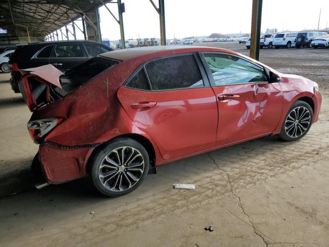  TOYOTA COROLLA 2016 Red