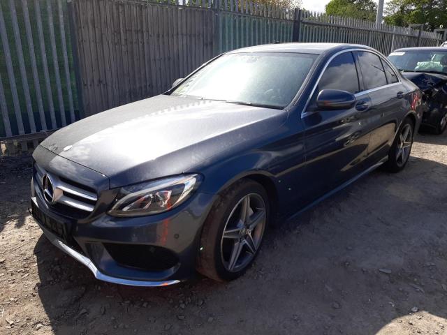 2015 MERCEDES-BENZ C CLASS C220D AMG LINE 4DR AUTO for sale at Copart WOLVERHAMPTON
