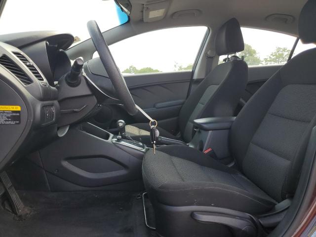  KIA FORTE 2017 Maroon