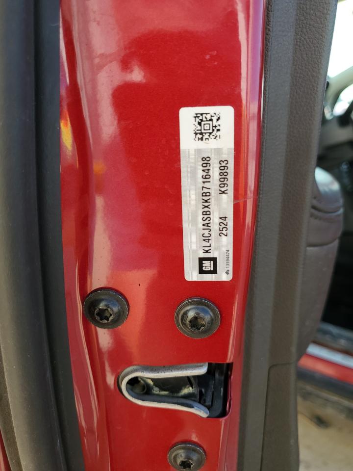 2019 Buick Encore Preferred VIN: KL4CJASBXKB716498 Lot: 68290605