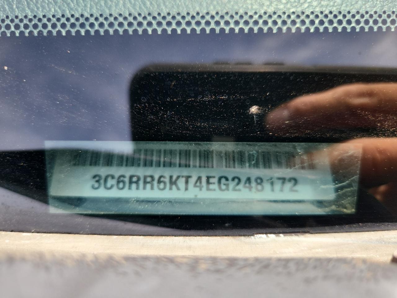 2014 Ram 1500 St VIN: 3C6RR6KT4EG248172 Lot: 70340515