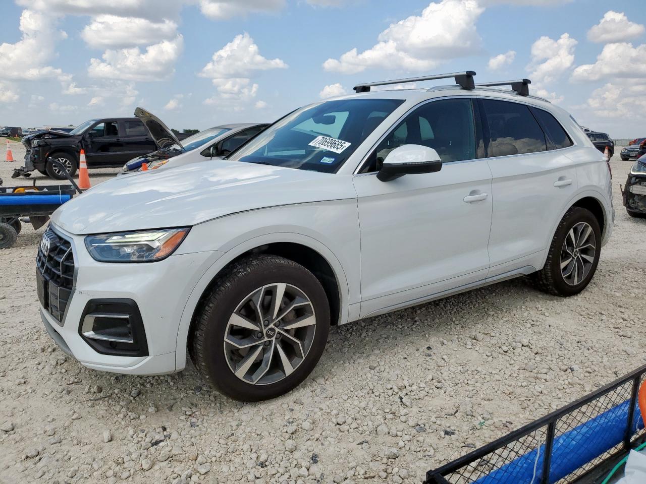 2021 Audi Q5 Premium white null gas WA1AAAFY4M2061795 photo #1