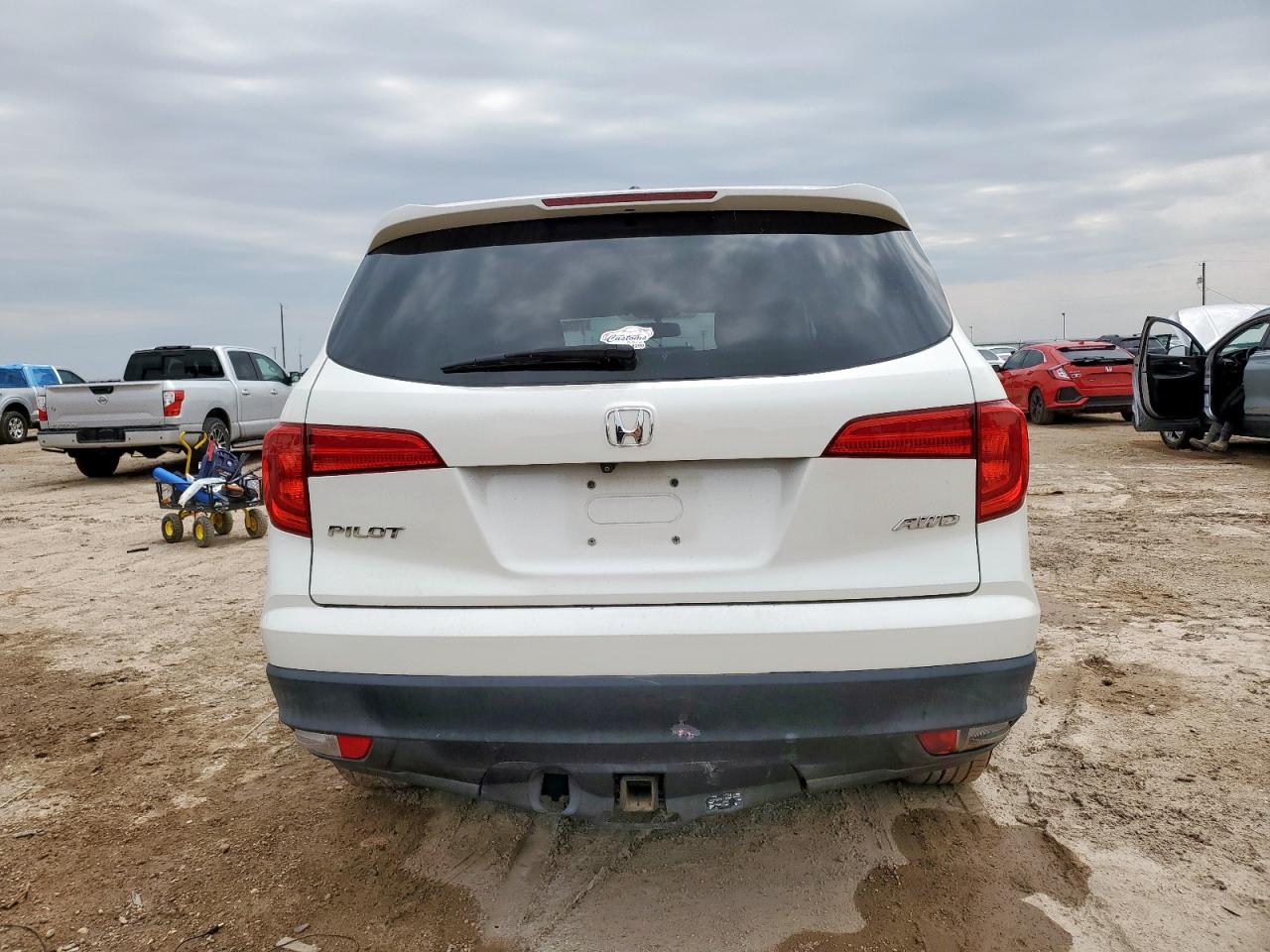 2016 Honda Pilot Exl VIN: 5FNYF6H58GB057384 Lot: 70254655