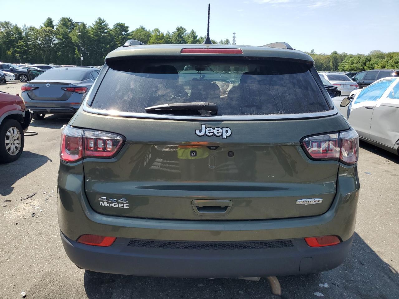 2019 Jeep Compass Latitude VIN: 3C4NJDBB8KT839716 Lot: 67866195