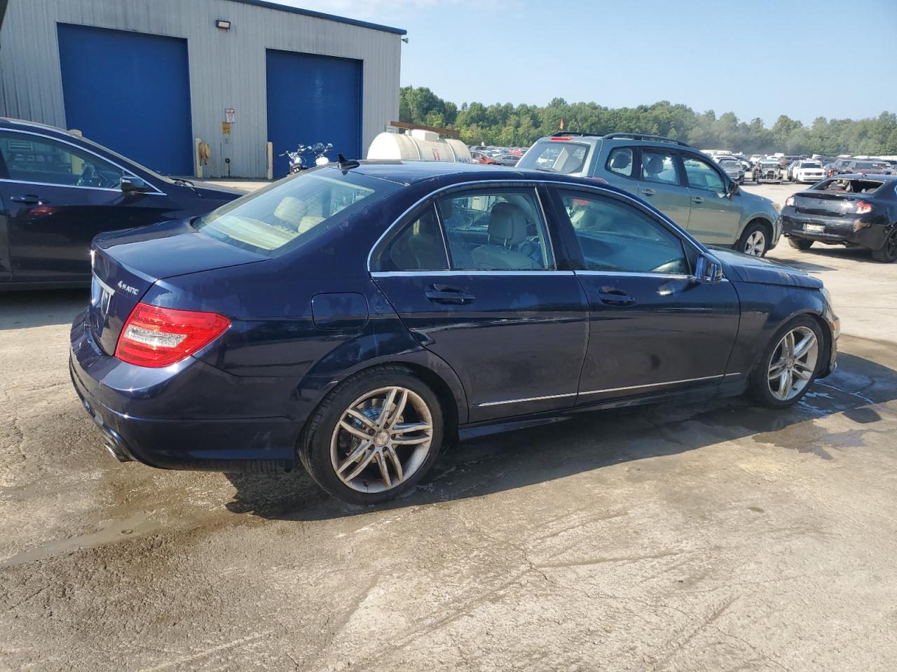 2012 Mercedes-Benz C 300 4Matic black null gas WDDGF8BB3CR239784 photo #4