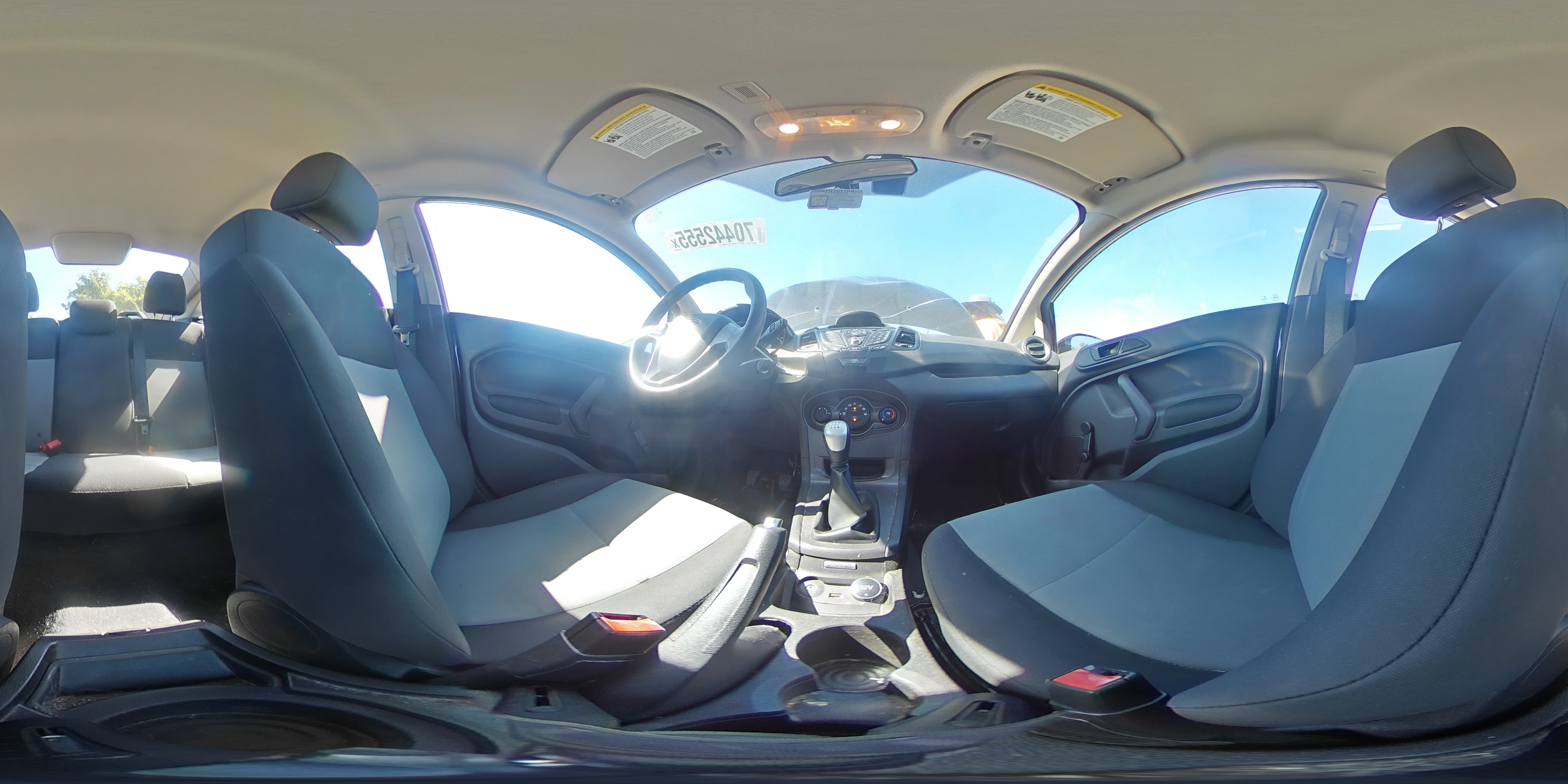 2019 Ford Fiesta S VIN: 3FADP4AJ3KM112213 Lot: 70442555