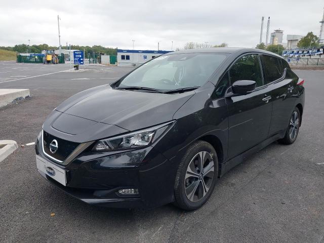 2021 NISSAN LEAF E + TEKNA  for sale at Copart ST HELENS