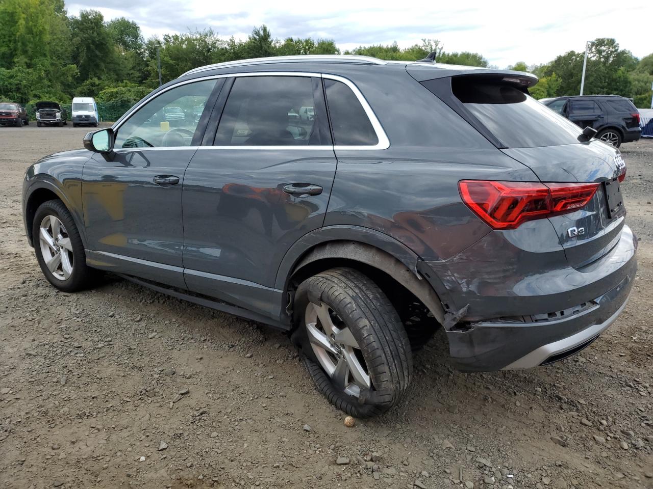 2020 Audi Q3 Premium Plus grey null gas WA1BECF36L1103557 photo #3