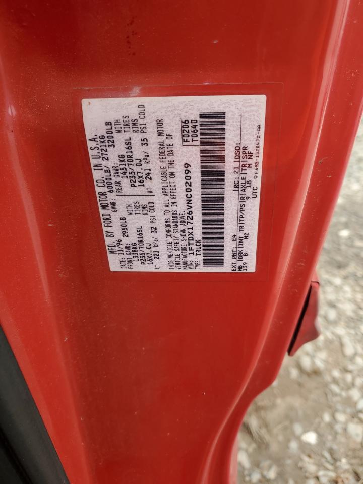 1FTDX1726VNC02099 1997 Ford F150