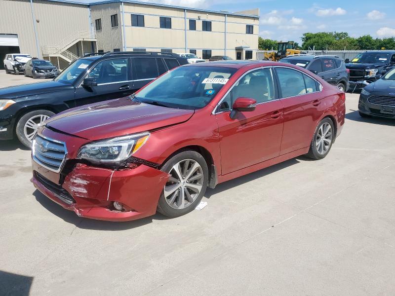  SUBARU LEGACY 2017 Red