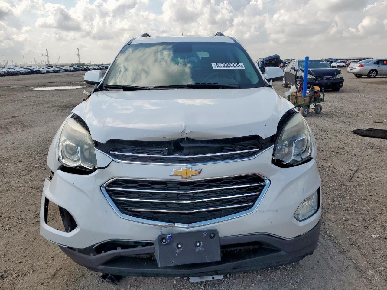 2GNALCEK5G6125656 CHEVROLET EQUINOX 2016 WHITE Photo 5