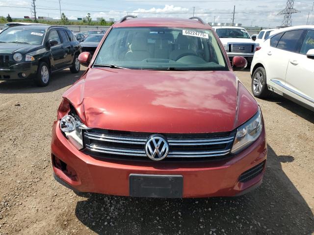  VOLKSWAGEN TIGUAN 2016 Красный