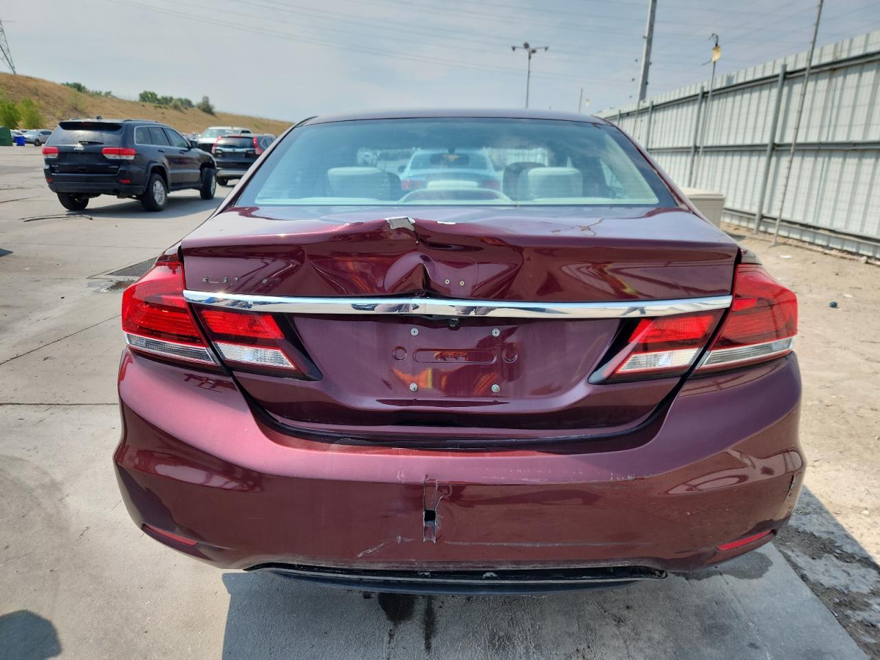 2014 Honda Civic Lx VIN: 19XFB2F55EE025865 Lot: 69784655