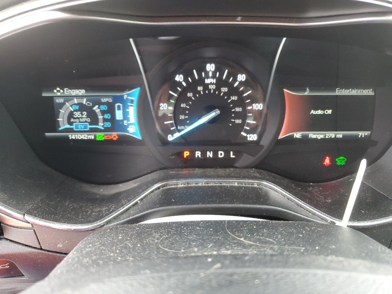 2017 Ford Fusion Se Hybrid VIN: 3FA6P0LU0HR410092 Lot: 54028115