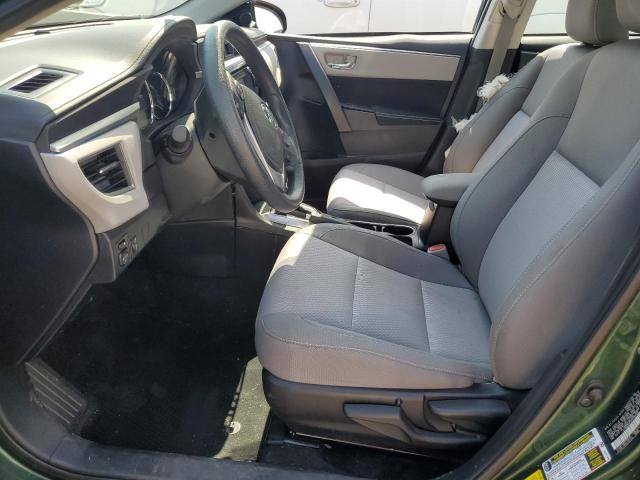  TOYOTA COROLLA 2015 Green