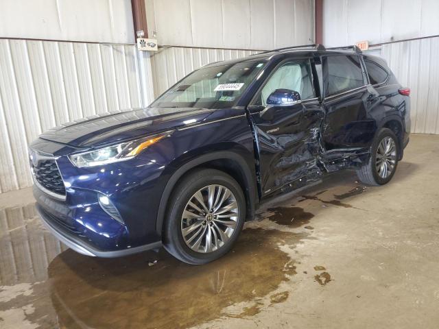  TOYOTA HIGHLANDER 2021 Granatowy