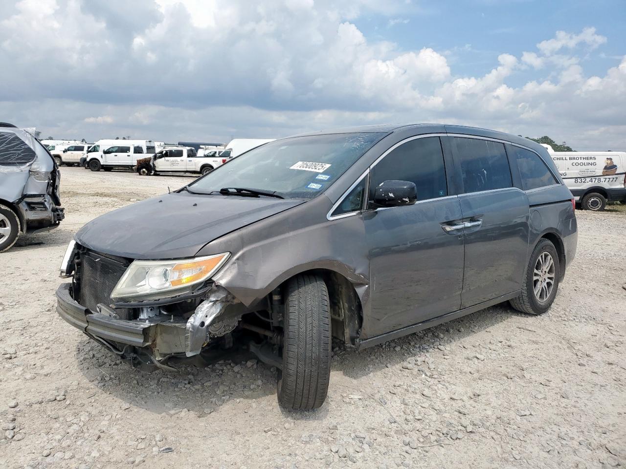 2012 Honda Odyssey Exl VIN: 5FNRL5H60CB027225 Lot: 70500925