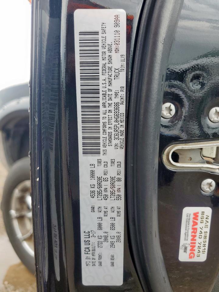 3C6UR5PL0HG693686 2017 Ram 2500 Longhorn