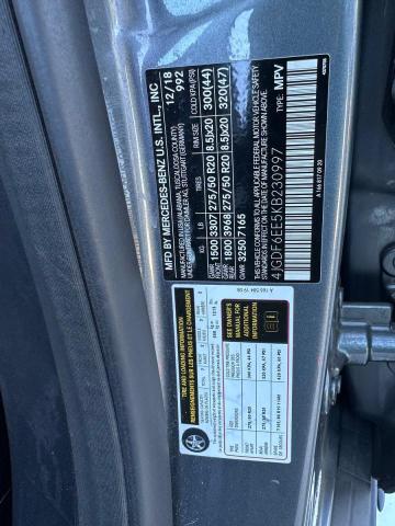 2019 MERCEDES-BENZ GLS 450 4MATIC  