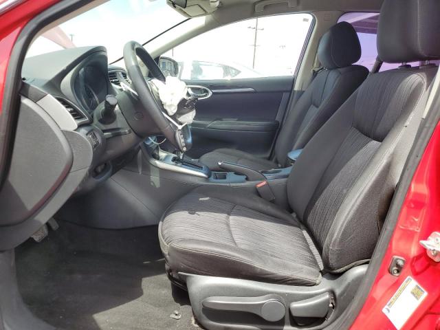 NISSAN SENTRA 2017 Красный