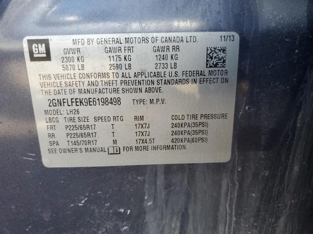 2014 CHEVROLET EQUINOX LT