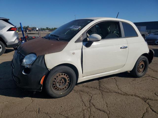 Hatchbacks FIAT 500 2012 Kremowy