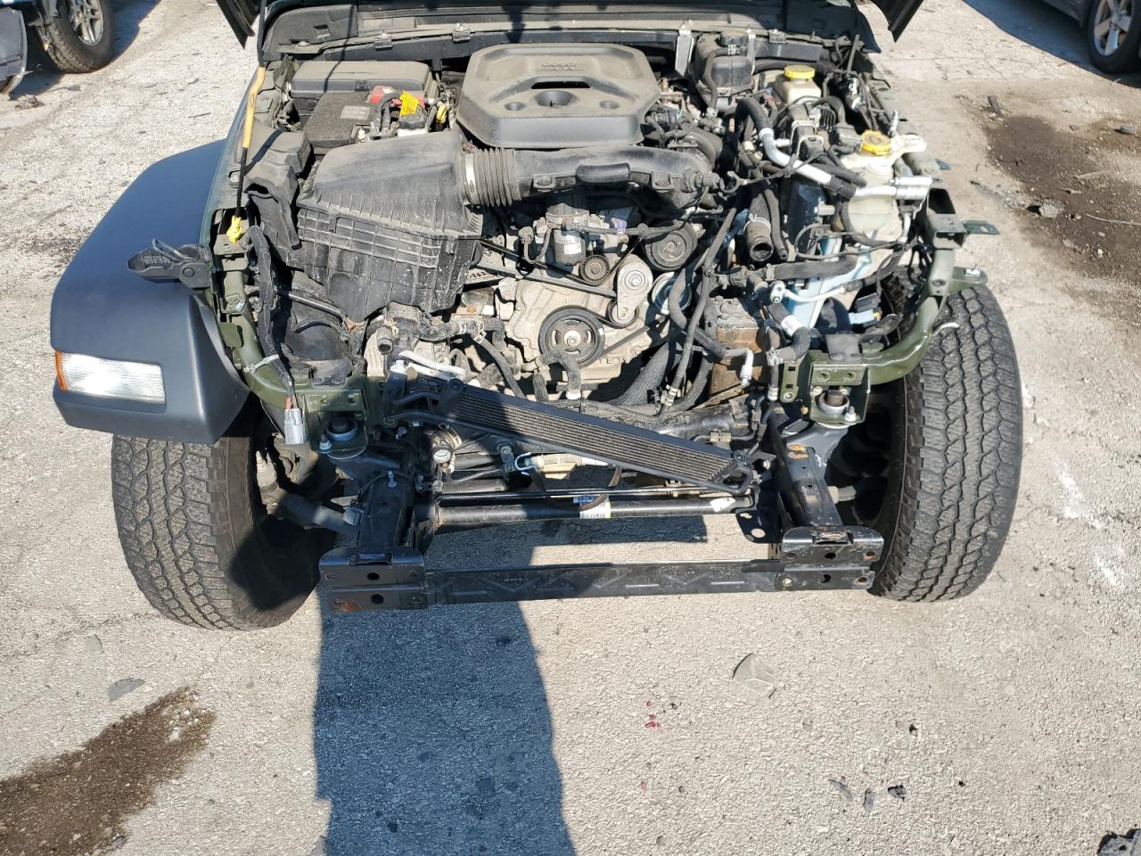 2021 Jeep Wrangler Unlimited Sport VIN: 1C4HJXDN0MW767882 Lot: 68727215