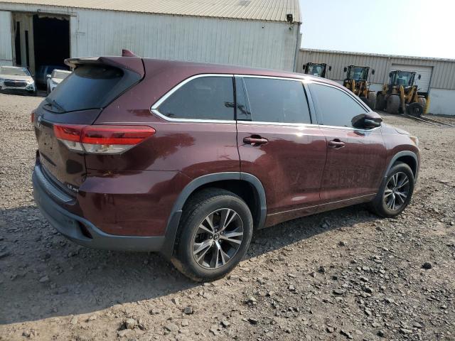  TOYOTA HIGHLANDER 2018 Burgundy