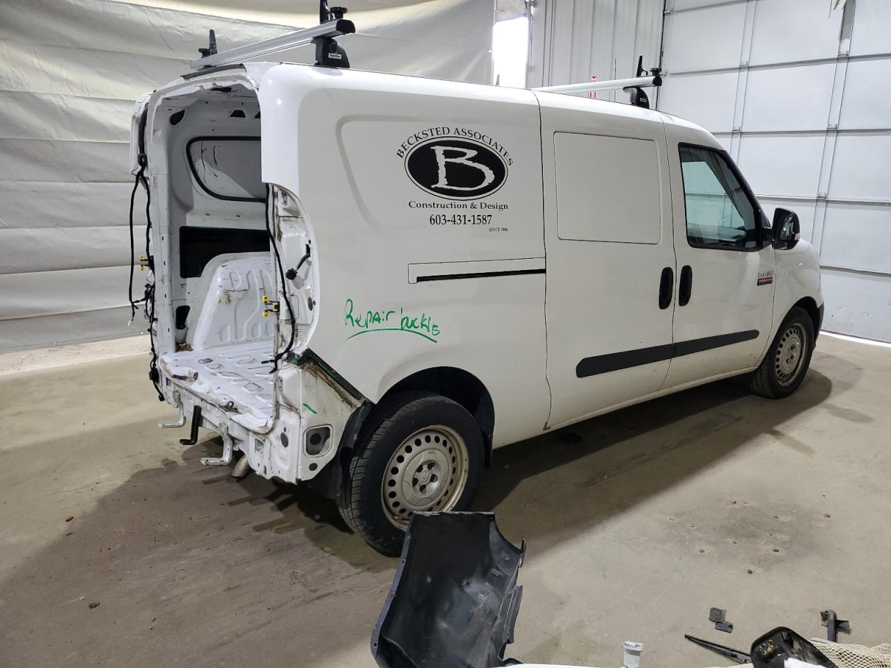 2016 Ram Promaster City white van gas ZFBERFAT1G6A99609 photo #4