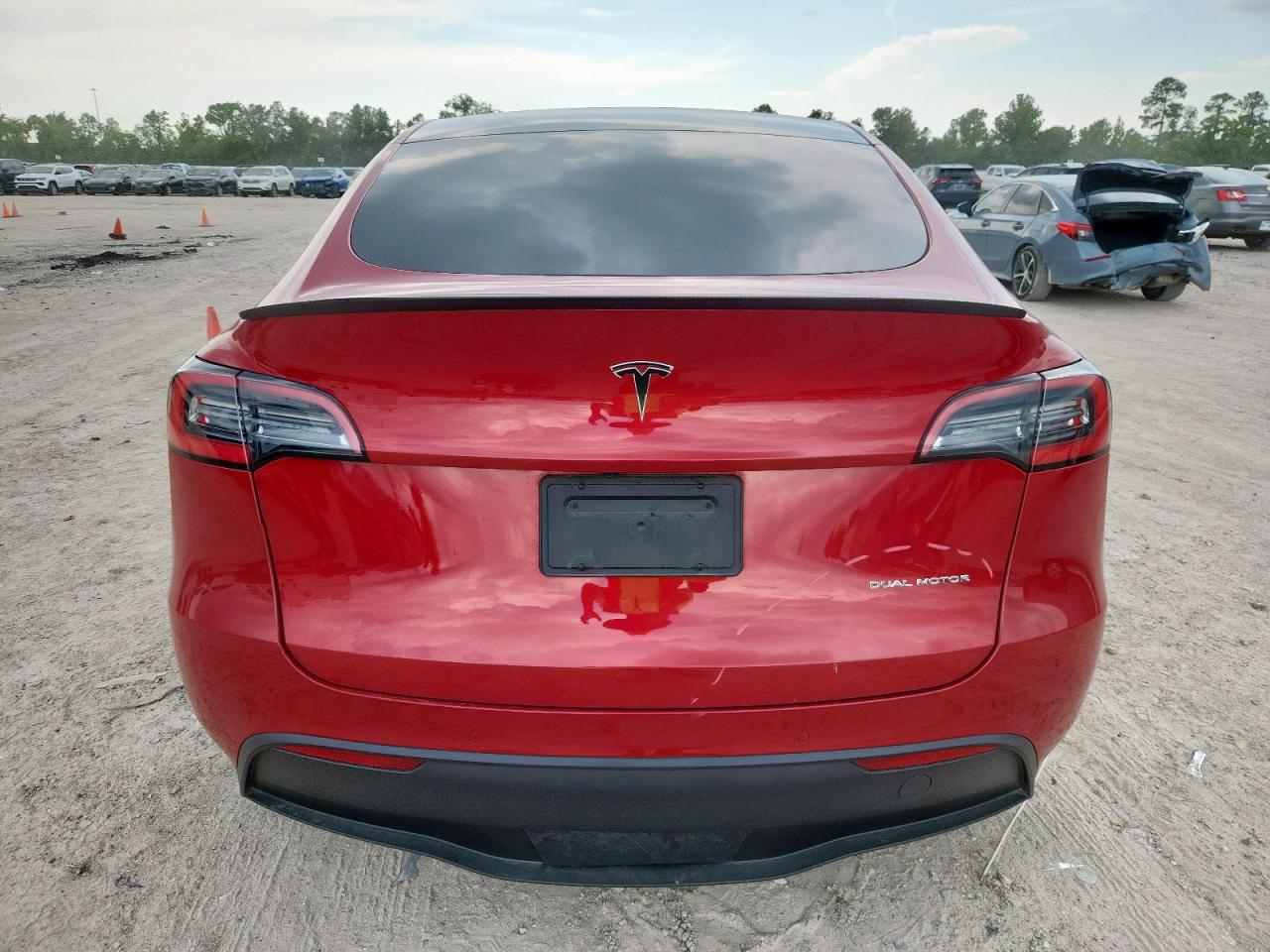 2021 Tesla Model Y VIN: 5YJYGDEE5MF091591 Lot: 70762315