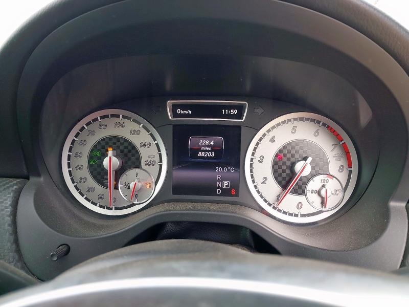 2014 MERCEDES BENZ A200 BLUE-