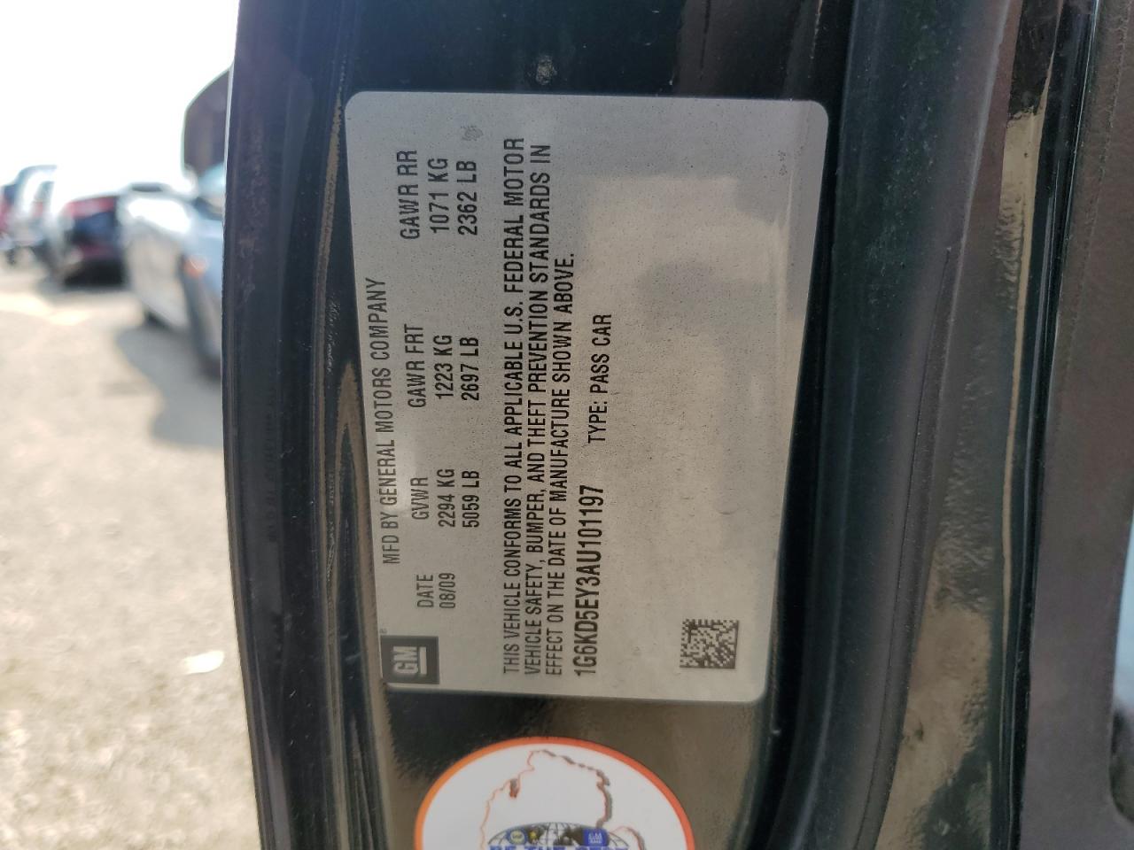 2010 Cadillac Dts Luxury Collection VIN: 1G6KD5EY3AU101197 Lot: 68154455