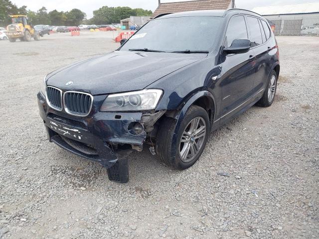 2013 BMW X3 XDRIVE20D M SPORT AUTO  for sale at Copart WOLVERHAMPTON
