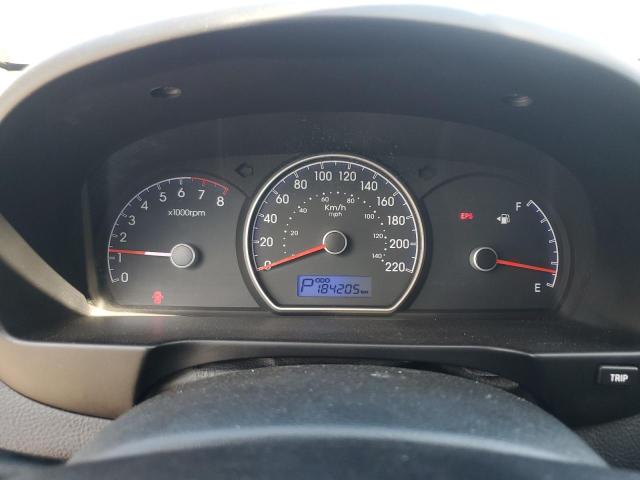 2010 HYUNDAI ELANTRA BLUE  