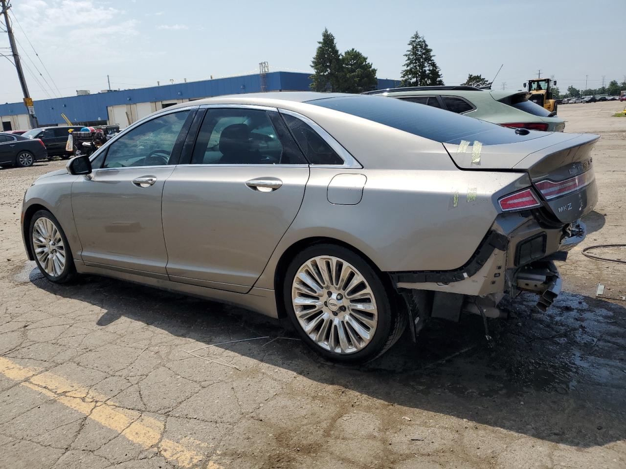 2016 Lincoln Mkz beige null gas 3LN6L2G98GR612423 photo #3