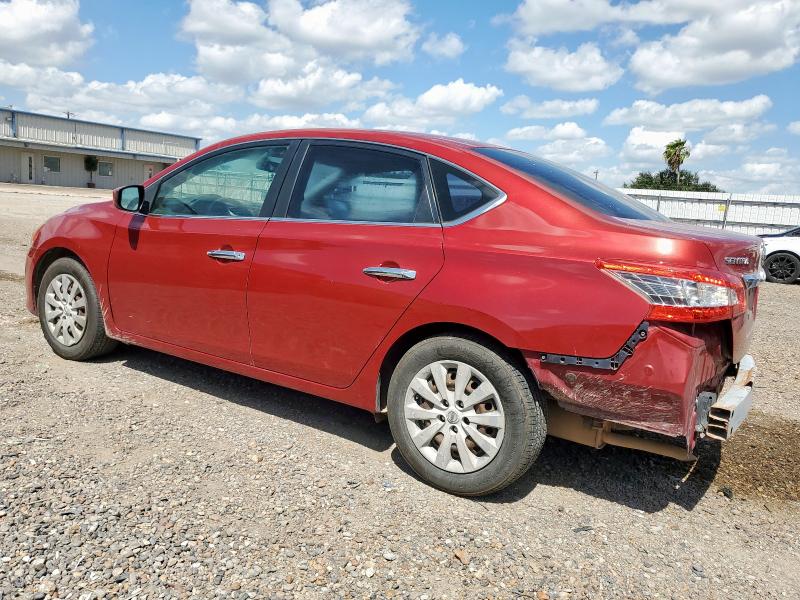  NISSAN SENTRA 2014 Bordowy