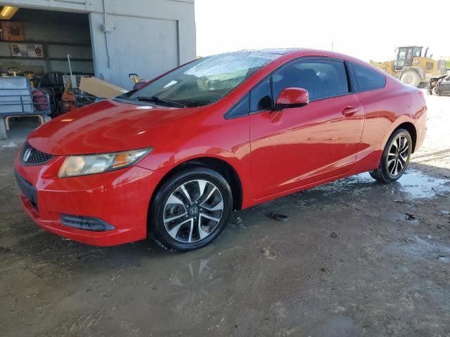 Coupet HONDA CIVIC 2013 Czerwony