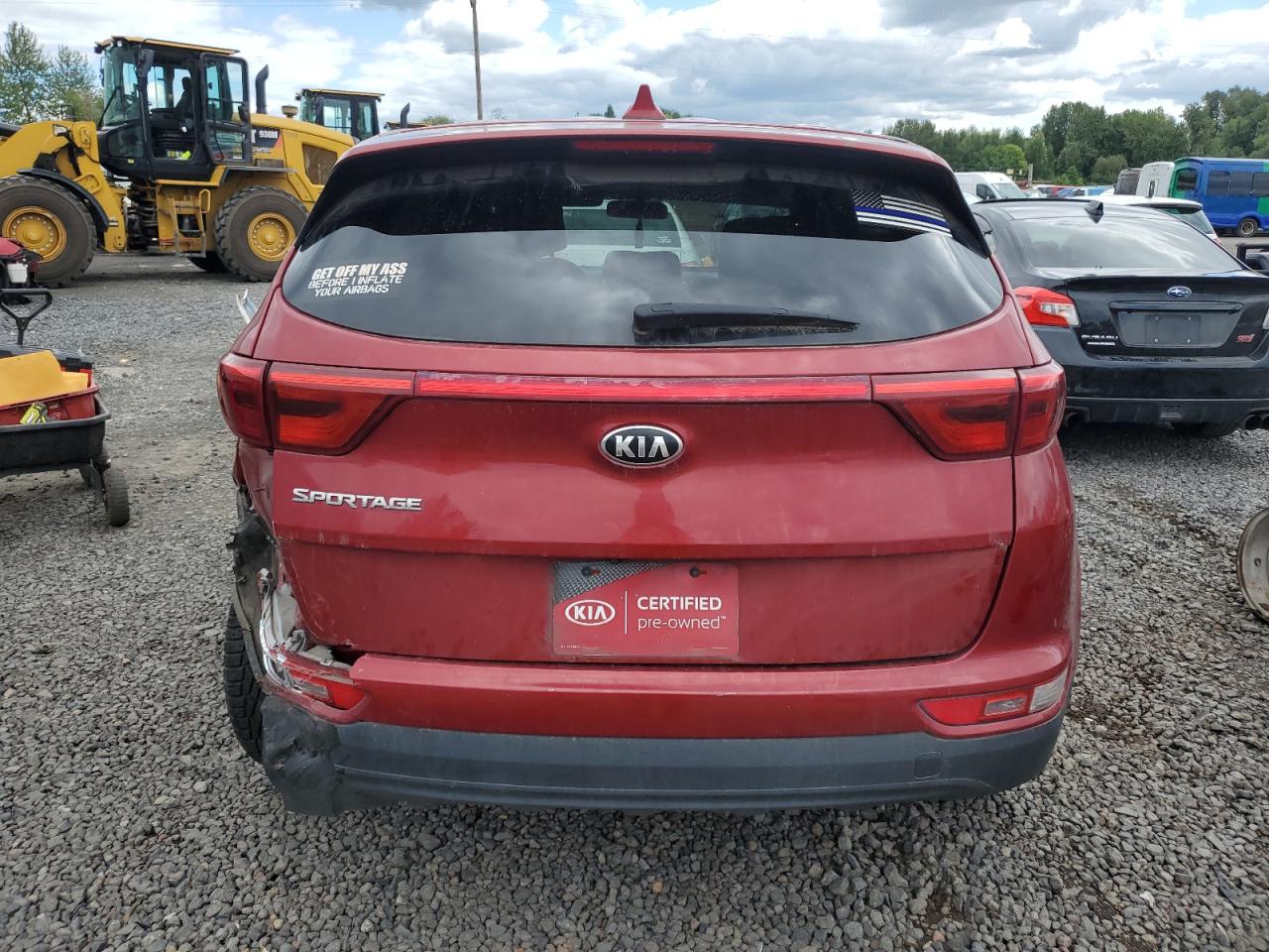 2018 Kia Sportage Lx VIN: KNDPMCAC8J7415671 Lot: 67860165